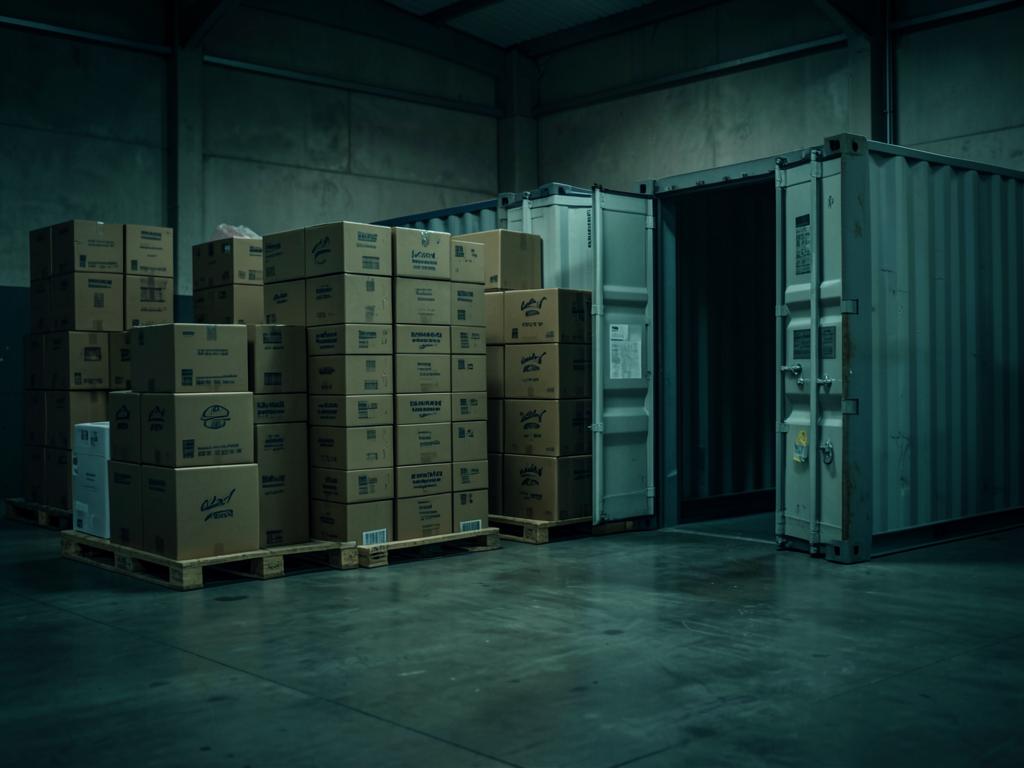 Importação e entrega coordenadas